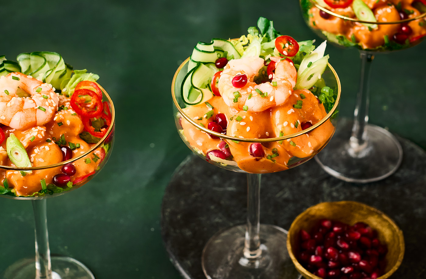  Gouchujang Prawn Cocktailse